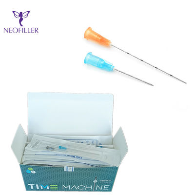 Dolgu Hyaluronik Asit 40mm 50mm için Kanül Künt Kanül Kullanan 30G Güzellik Dolgu