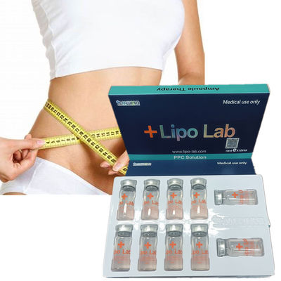 10 şişe / Kutu Yağ Azaltma Lipoliz Çözümü Ppc Lipo Lab Yağ Çözme