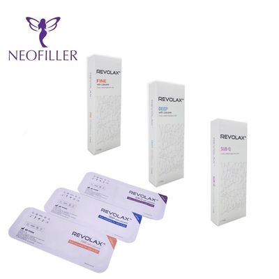 Sub Q Çapraz Bağlantılı Revolax Dermal Çapraz Bağlantılı Dolgu Ha Dolgu Enjeksiyonu 1.1ml