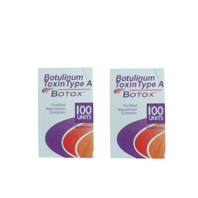 Göğüs Kırışıklıkları Enjeksiyon Botulinum Toksini İçin FDA 100iu Kırışıklık Karşıtı Donmuş Yüz