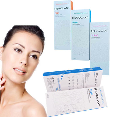 1.1ml Dermal Dolgu Revolax İnce Dudaklar Yüz Hyaluronik Asit Kırışıklık Dolgu Maddeleri