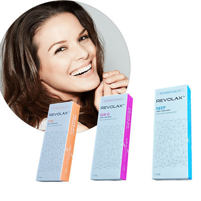 1.1ml 24mg/Ml Revolax Dermal Filler İnce Yaş Karşıtı Enjekte Edilebilir Hyaluronik Asit