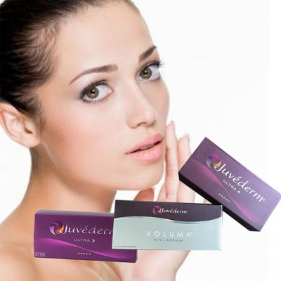 HA Yüz Kırışıklıkları Juvederm Ultra 4 Dudak Gülme Çizgileri İçin Ultra3 Dermal Dolgu Maddeleri