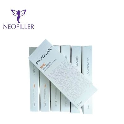 Kırışıklık Giderme 1.1ml / Kutu Dermal Dolgu Revolax Yüz İçin Derin Hidrolik Asit Enjeksiyonları