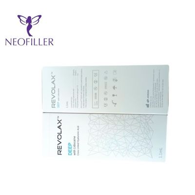 Deep Sub Q Dermal Filler Revolax Yanak Çizgileri İçin Hyaluronik Asit Dolgu