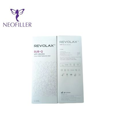 Deep Sub Q Dermal Filler Revolax Yanak Çizgileri İçin Hyaluronik Asit Dolgu