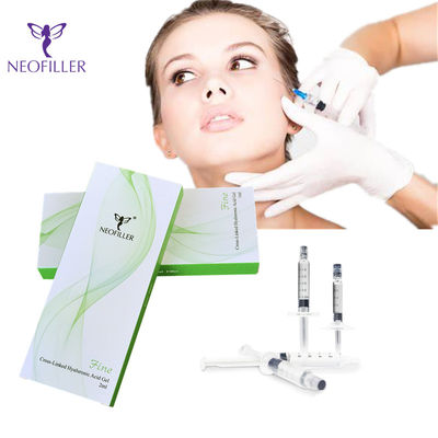 Yüz İçin 1ml 2ml Hyaluronik Asit Dermal Dolgu Büyütme Hyaluronik Asit Dolgu Maddeleri