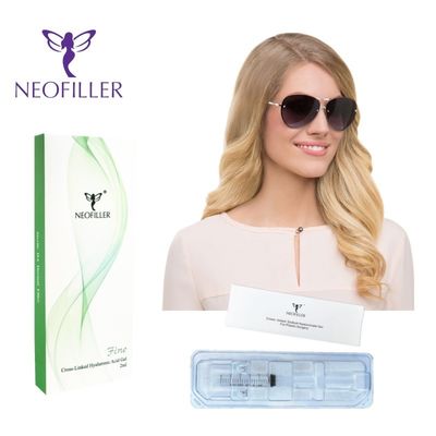 Kalçalar İçin 2ml Kırışıklıklar Hyaluronik Asit Çapraz Bağlayıcı Hyaluronik Asit Dermal Dolgu
