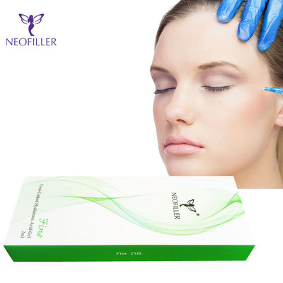 Kalçalar İçin 2ml Kırışıklıklar Hyaluronik Asit Çapraz Bağlayıcı Hyaluronik Asit Dermal Dolgu