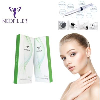Dermal 24Mg/Ml Hyaluron Dolgu Enjeksiyonu Yanak Dolgusu İnce Dudak Geliştirme