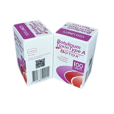 Allergan 100iu Yüz Botulinum Toksin Enjeksiyonları İçin Kırışıklık Karşıtı Botoks Enjeksiyonu 2.5ml