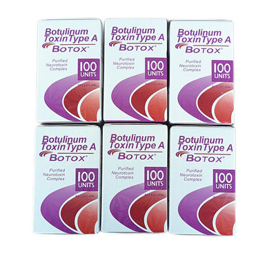 Allergan 100iu Yüz Botulinum Toksin Enjeksiyonları İçin Kırışıklık Karşıtı Botoks Enjeksiyonu 2.5ml