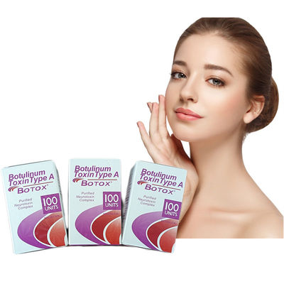 100 Adet Yüz Kontur Göğüs Kırışıklıkları Botoksu Yüz Kırışıklıkları İçin Allergan Botulinum Toksini
