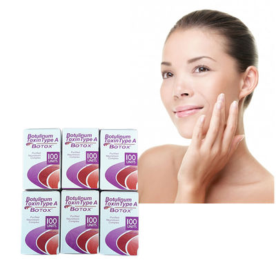 100 Adet Yüz Kontur Göğüs Kırışıklıkları Botoksu Yüz Kırışıklıkları İçin Allergan Botulinum Toksini