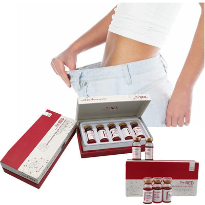 Kırmızı Lipoliz Solüsyonu Yağ Çözücü Enjeksiyonlar Kybella 10Ml/Flakon