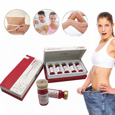 Kırmızı Lipoliz Solüsyonu Yağ Çözücü Enjeksiyonlar Kybella 10Ml/Flakon