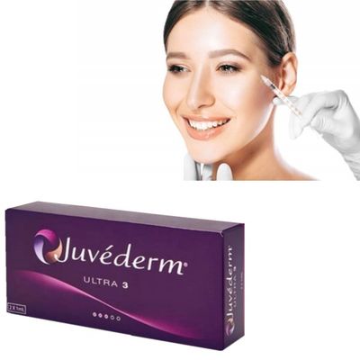 Hyaluronik Dermal Juvederm Ultra 3 Dudak Dolgusu Yüz İnce Yanak Dolguları