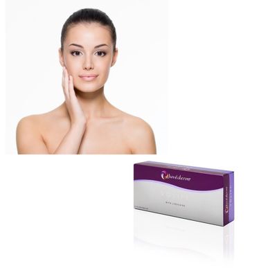 Çene Cilt Dolgusu Juvederm Dudak Enjeksiyonları Göğüsler İçin Şeffaf Jel Dermal Dolgu