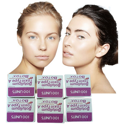Enjeksiyonu 1-5ml Kırışıklık Karşıtı Botoks 100 Ünite BTX Kırışıklık Karşıtı Enjeksiyonlar