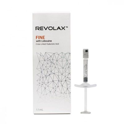HA Yüz Dudakları Revolax Dermal Filler CE Çapraz Bağlantılı Hyaluronik Asit Dolgu