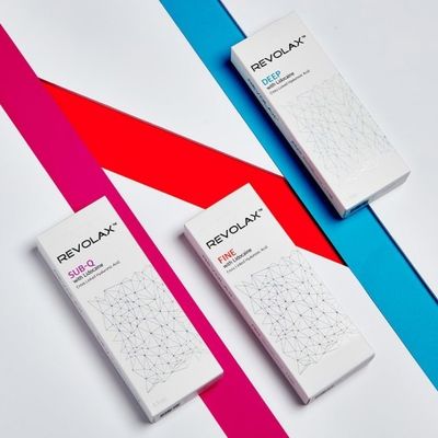 HA Yüz Dudakları Revolax Dermal Filler CE Çapraz Bağlantılı Hyaluronik Asit Dolgu
