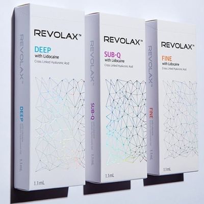 Hyaluronik Asit Revolax Dermal Filler Çapraz Bağlama Kore Çapraz Bağlantılı Ha Dolgu
