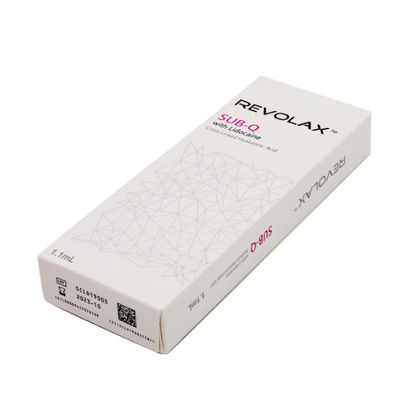 Hyaluronik Asit Revolax Dermal Filler Çapraz Bağlama Kore Çapraz Bağlantılı Ha Dolgu