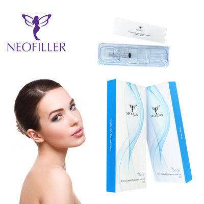 Jel 10ml Vücut Dudak Çapraz Bağlı Hyaluronik Asit Dermal Dolgu 1ml 2ml