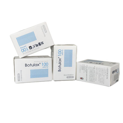Yüz Kırışıklıkları Botulax Üniteleri Çene Zayıflama Enjeksiyonları Kas Kasılmaları İçin Botoks 2.5ml