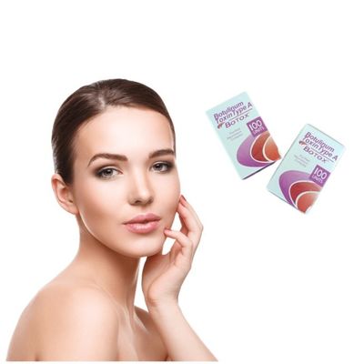1 şişe/kutu FDA Kırışıklık Karşıtı Botoks Hatları Burun Dudak 100U Uzun Süreli