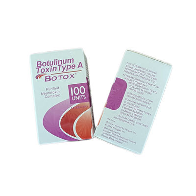 Yüz Gençleştirmede 5ml Kaş Kırışıklık Karşıtı Botoks Enjeksiyonu Botulinum Toksini