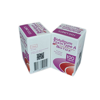 Yüz Gençleştirmede 5ml Kaş Kırışıklık Karşıtı Botoks Enjeksiyonu Botulinum Toksini