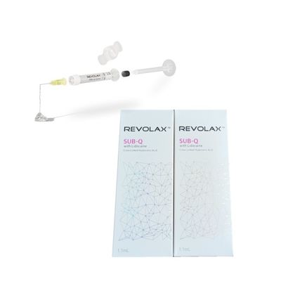 Çapraz Bağlama Ha Revolax Dermal Filler 1.1ml Hyaluronik Asit Enjeksiyonları Yaşlanma Karşıtı