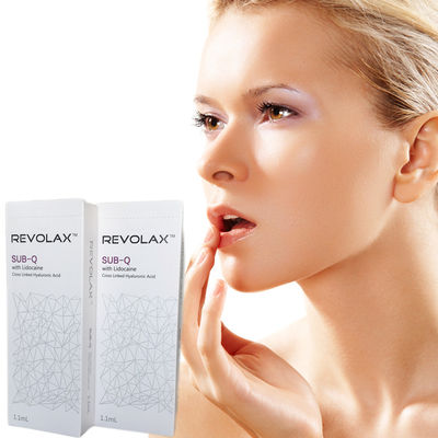 1.1ml Yüz Hattı Geri Getiren Gençlik Revolax Dermal Filler Çapraz Bağlantılı Hyaluronik Asit