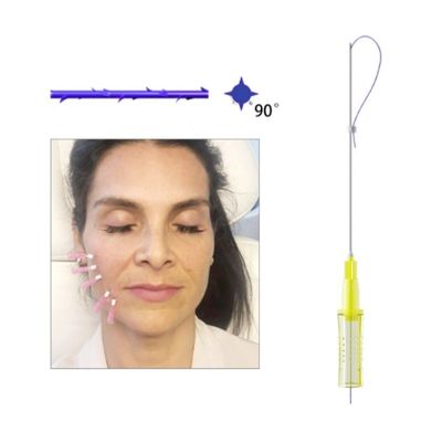 3D 4D 6D PDO İplik Kaldırma Burun İpliği Enjeksiyonu Yüz Gerdirme Mono Kasırga Vidası