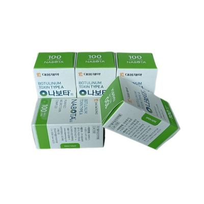 Botulinum NABOTA Enjeksiyon Kırışıklık Karşıtı 100 adet Nabota  FDA Onaylandı
