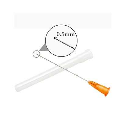 21g 50mm 70mm Künt Kanül İğnesi Künt Kanül İğnesi Enjekte Edilebilir Dolgu Maddeleri