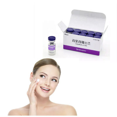 Liporase Inject 1ml Yağ Çözücü Enjeksiyonlar Göbek Çözünen Hyaluronik Asit 10 şişe/kutu
