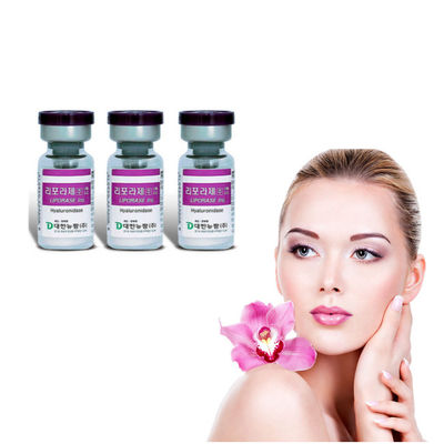 Liporase Inject 1ml Yağ Çözücü Enjeksiyonlar Göbek Çözünen Hyaluronik Asit 10 şişe/kutu