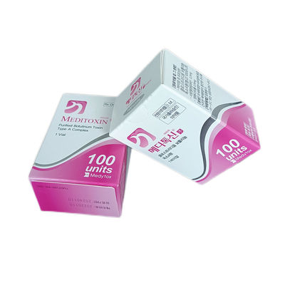 2.5mL Kırışıklık Giderme Botulinum Toksin Enjeksiyonları Meditoksin Botulinum Toksin Tip A 100 Ünite