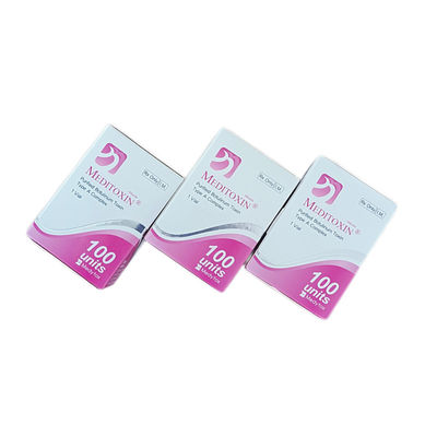 2.5mL Kırışıklık Giderme Botulinum Toksin Enjeksiyonları Meditoksin Botulinum Toksin Tip A 100 Ünite