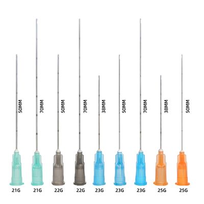 CE Beauty Blunt Kanül İğnesi 25g*50mm 18g*70mm İki İğne