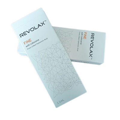 1.1cc Yaşlanma Karşıtı Enjekte Revolax Dermal Filler Doğal Derin Hyaluronik Asit Dolgu