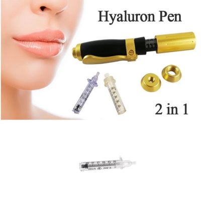 3 Seviye Hyaluron Dolgu Kalemi 0.3ml 0.5ml Hyaluronik Asit Dudak Dolgu Maddeleri İğnesiz