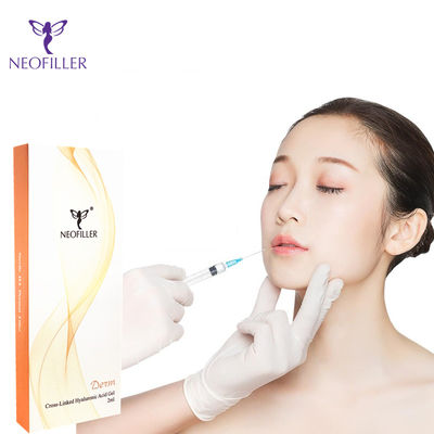 Dudaklar İçin Enjekte Edilebilir Neofiller Hyaluronik Asit Dermal Filler Derm Çapraz Bağlantılı