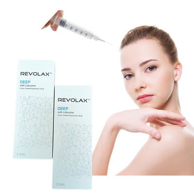 Dudaklar Yanak Çene Büyütme için 24mg / Ml Revolax Ha Dermal Dolgu