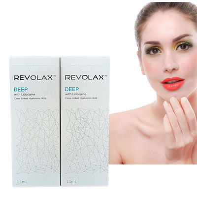 Dudaklar Yanak Çene Büyütme için 24mg / Ml Revolax Ha Dermal Dolgu