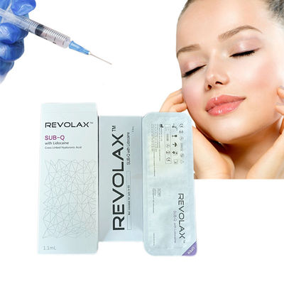 Dudaklar Yanak Çene Büyütme için 24mg / Ml Revolax Ha Dermal Dolgu