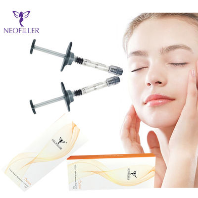 Derin Kırışıklıklar İçin Uzun Ömürlü 1ml 2ml Şırınga Hyaluronik Asit Enjekte