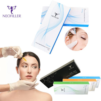 Yüz Hyaluronik Asit Dermal Dolgu Oda Sıcaklığında Steril Şırınga